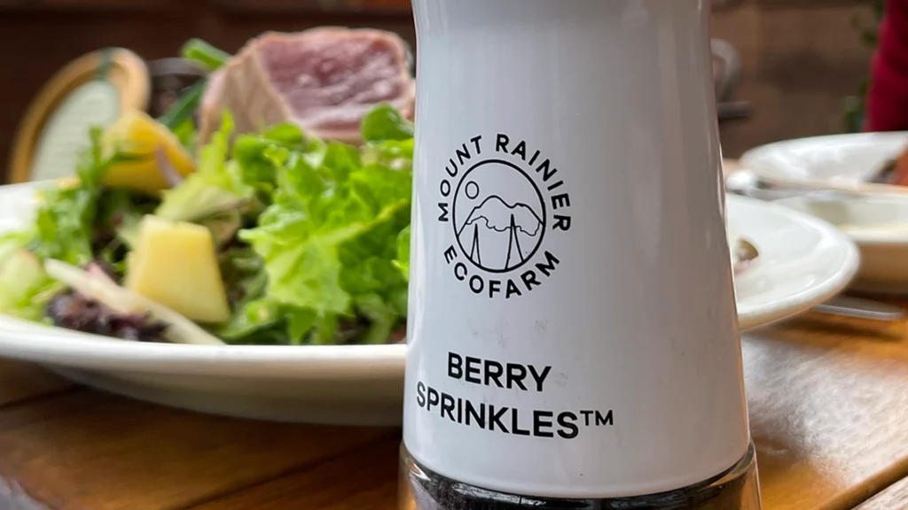 BerrySprinklesTM used table side in New York City in the year 2005